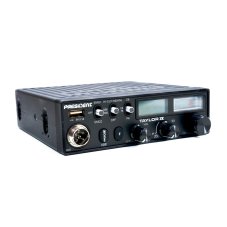 CB President TAYLOR IV ASC radio station, Roger Beep, Scan, ANL Filter, 4W, 12V / 24V with Multicolored Display