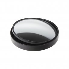 Additional mirror spherical round black 1pc