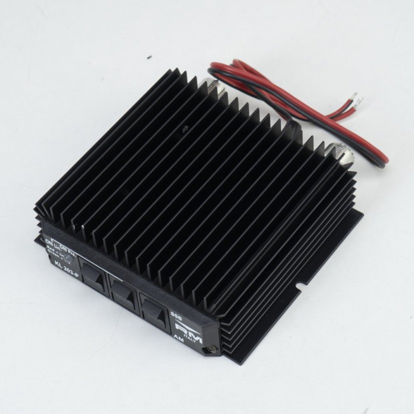 Lineární RF zesilovač PNI/RM Italy KL203P pro pásmo 10 m, 100 W, RX předzesilovač