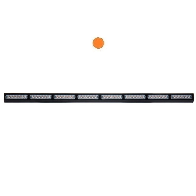 LED světelná alej 48x 3W LED, oranžová 1012 mm