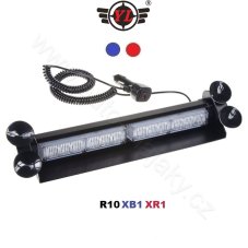 PREDATOR LED vnitřní, 12x3W, 12-24V, modro-červený, 353mm, ECE R10