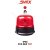 LED beacon, 12-24V, 24xLED red, magnet, ECE R65