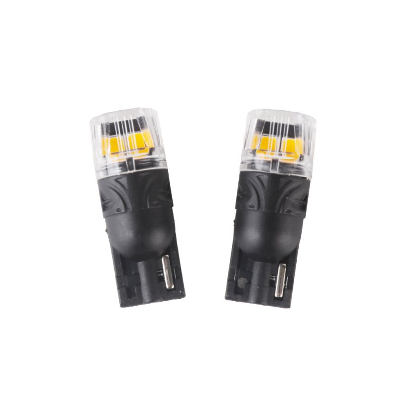 LED T10 orange, 12V, 4LED 2835SMD