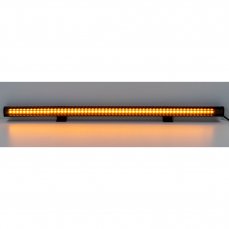 Gumové výstražné LED světlo vnější, oranžové, 12/24V, 540mm
