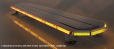 SLIM LED lightbar 1530mm, orange, 12-24V, 36+216LED, ECE R65, wireless driver