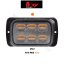 PREDATOR 24x1W LED, 12-24V, oranžový, ECE R65