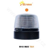 LED maják oranžový 12/24V, magnetický, 24X3W LED, R65