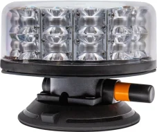 LED maják červený 12/24V, vakuový držák 140Km/H, 24x LED 3W, R65