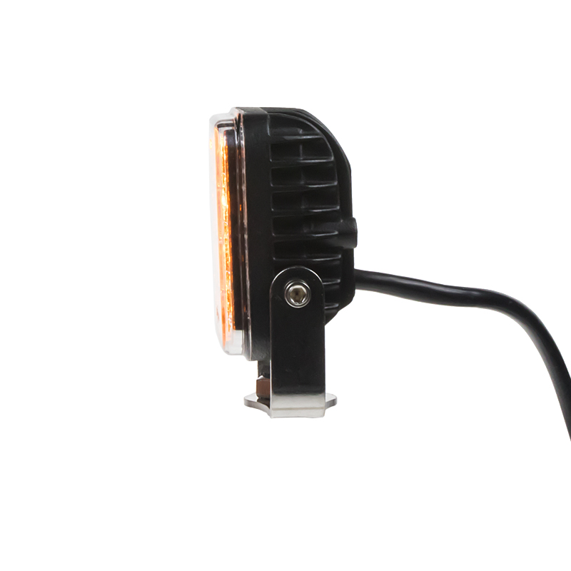 LED flashing module orange 10-30V, 12X LED 2W, R65