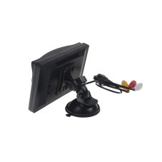 LCD monitor 5" s přísavkou, černá/stříbrná