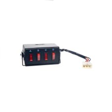 Panel with 4 switches