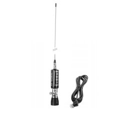 CB anténa LEMM AT-3001 TURBOSTAR Black 200 cm, so 4 m káblom RG58, 26,5 - 28 MHz, skladacia, vyrobená v Taliansku