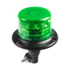 LED beacon, 12-24V, 24xLED green, on tip