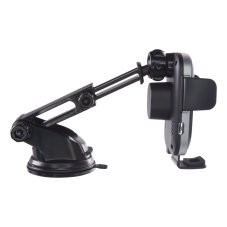 Držák s Qi dobíjením, motoricky ovládaný s dvojitou cívkou