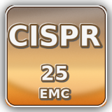 CISPR 25 je norma EMC pre meranie a limity rádiového rušenia (vedeného aj vyžarovaného) z elektrických/elektronických komponentov vo vozidlách, aby nerušili palubné prijímače.