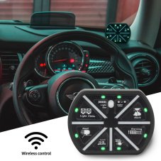 Remote controlled switch 12/24V, 8-channel, 80A