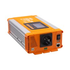 Sine wave voltage converter from 12/230V, 700W/display
