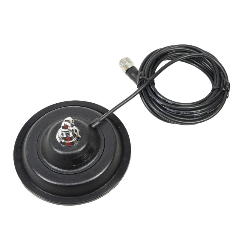 Magnetická základna PNI 145/DV 145mm obsahuje 4m kabel a zástrčku PL259