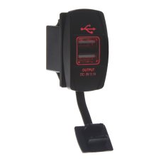 2x USB zásuvka "Rocker"
