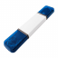 LED lightbar Optima 60 90cm, Blue, white center, ECE R65 - Color: Blue, Lens: Colored, LED modules: 8ml
