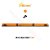 Orange LED lightbar Optima Eco90, length 140cm, height 9cm, 12/24V, R65 by P.P.H. STROBOS