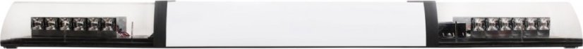 LED svetelná rampa Optima 90 110cm, Oranžová, biely stred, EHK R65 - Farba: Oranžová, Biely stred: Áno, Kryt: Farebný, LED moduly: 4ml