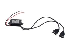 Menič napätia 12/5V, 3A 2x USB