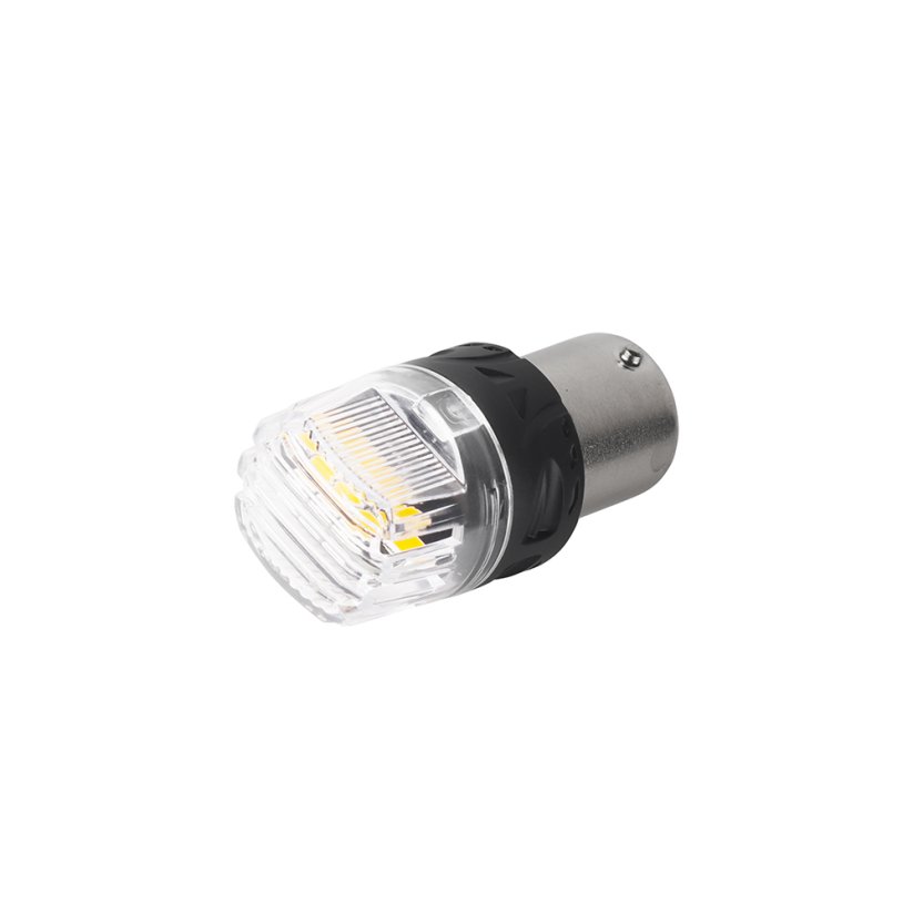 LED BAU15S orange, 12V, 16LED 2835SMD