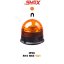 AKU LED beacon, 39xLED orange, magnet, ECE R65