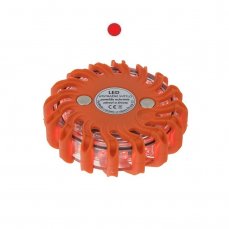 Additional red warning light with magnet and waterproof shockproof cover