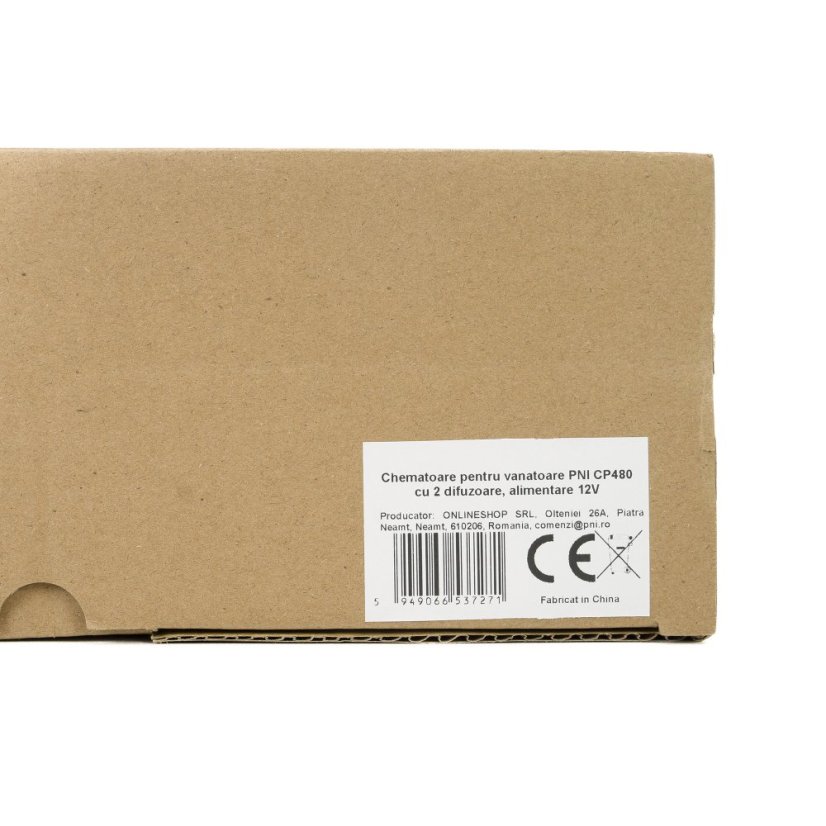 Vábnička pro lov PNI CP480 se 2 reproduktory, napájení 12 V