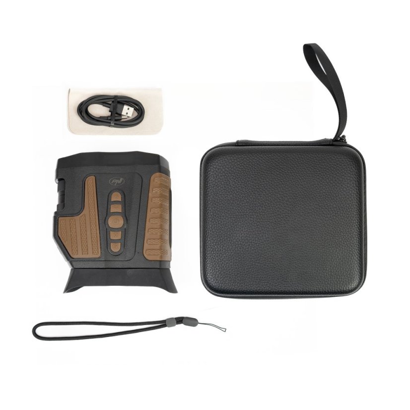 Digitální lovecký dalekohled PNI Hunting BH800, 18× zoom, 10× optický + 8× digitální, infračervené noční vidění, funguje i v noci