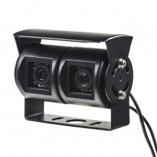 Dual camera 4PIN CCD with IR, external