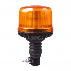 LED maják, 12-24V, 16x5W LED oranžový, na držiak, ECE R65