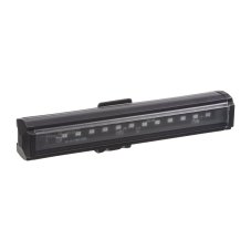 Gumové výstražné LED světlo vnější, modro-červené, 12V, 150mm