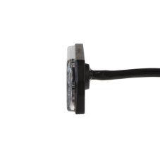 SLIM výstražné LED světlo vnější, červené, 12-24V, ECE