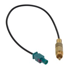 Adapter FAKRA male/RCA male, 25 cm