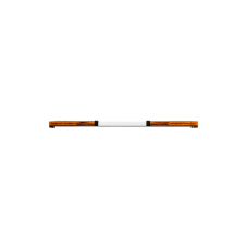 LED svetelná rampa Montana 110cm, Oranžová, EHK R65