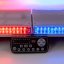 LED lightbar 1132mm, blue-red, 12-24V
