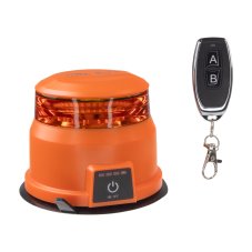 AKU LED maják, oranžový, dálkové ovládání, magnet, R10