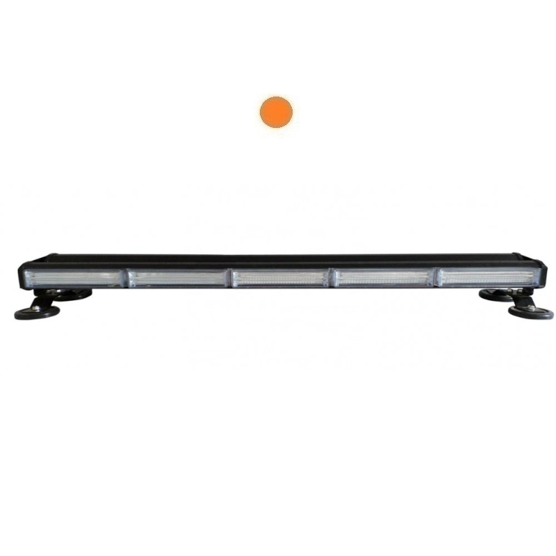 LED alej (IP66) 12-24V, 750mm oranžová, 5xCOB LED, dual