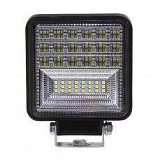 LED svetlo štvorcové, 42x3W, ECE R10