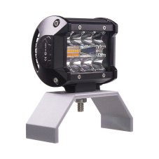LED světlo hranaté bílé/oranžové, 45W, ECE R10