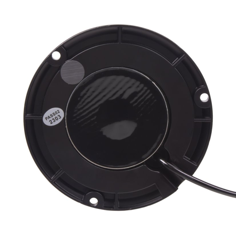 LED maják, 12-24V, 18x1W bílý, magnet, ECE R10