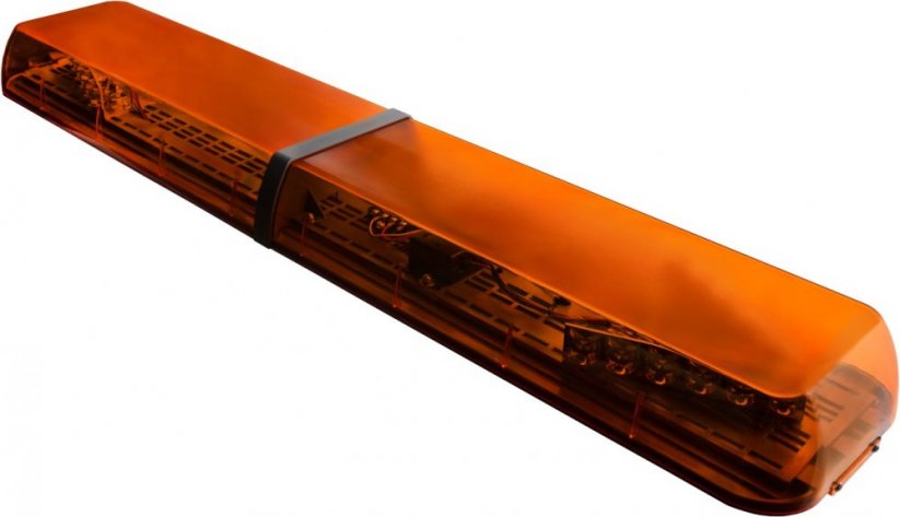 LED svetelná rampa Optima 90 110cm, Oranžová,  EHK R65 - Farba: Oranžová, Kryt: Farebný, LED moduly: 4ml