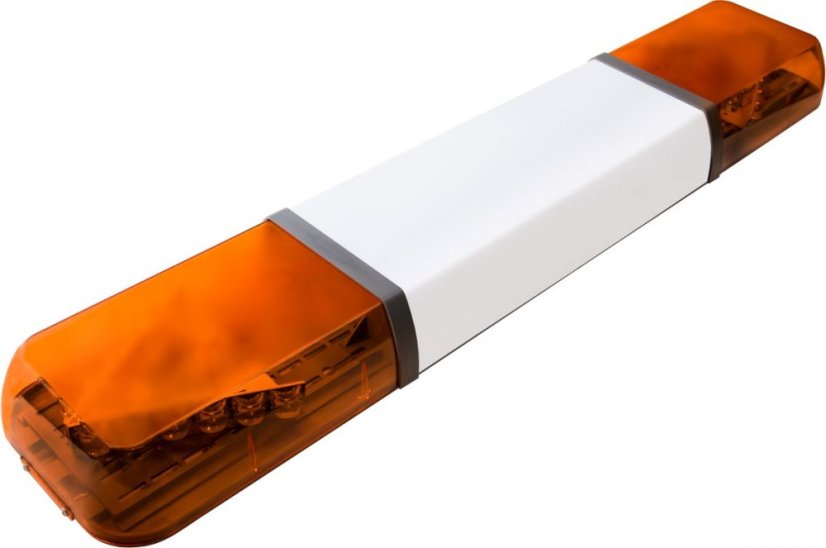 LED svetelná rampa Optima 90 110cm, Oranžová, biely stred, EHK R65 - Farba: Oranžová, Biely stred: Áno, Kryt: Farebný, LED moduly: 4ml