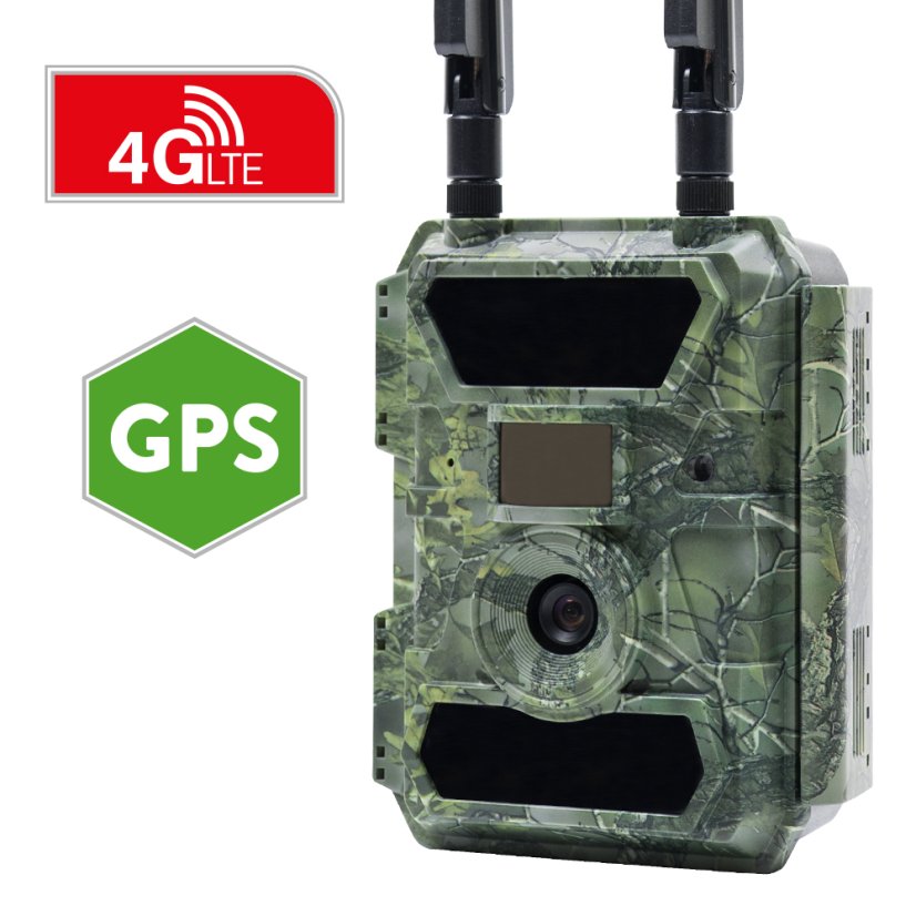 PNI Hunting 400C 12 MP game camera with 4G LTE internet connectivity, GPS, FTP, 1080p resolution, and night vision