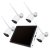 Video surveillance kit PNI House WiFi663 NVR with LCD and 4 outdoor wireless cameras 3MP, P2P, IP66