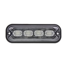 Warning light 4x4W LED, 12-24V, blue, ECE R10