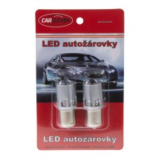 LED BA15S 12-24V, 60W (12x5W) oranžová